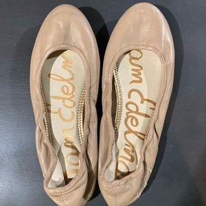 Sam Edelman Ballet Flats Size 8 Nude